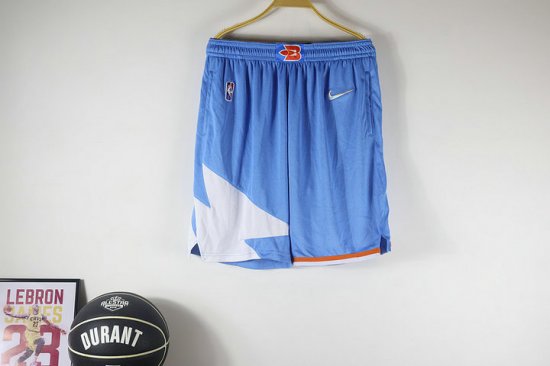 NBA Los Angeles Clippers 22-23 city shorts bleu